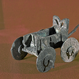 Bronze votive chariot, 2530 BC