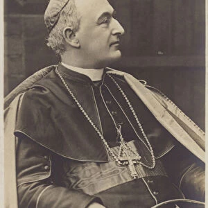 Cardinal Vaughan (b / w photo)
