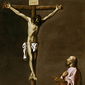 The Crucified Christ with a Painter, c. 1650 (oil on canvas)