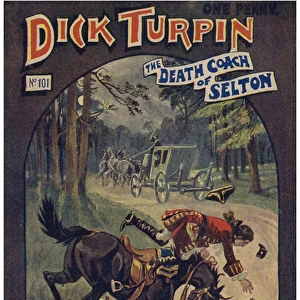 Dick Turpin (colour litho)