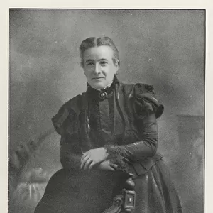 Elizabeth Day, 1898 (b / w photo)