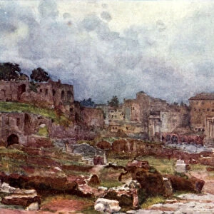 The Forum, looking towards the Capitol