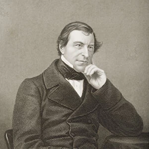 Frederick Thesiger (1794-1878) 1st Lord Chelmsford, engraved by D. J. Pound from a photograph