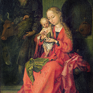 The Holy Family, c. 1480-90 (oil on panel)