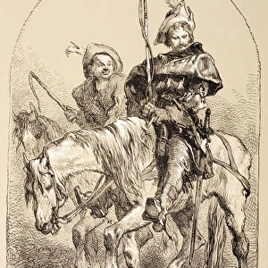 Illustration for The Taming of the Shrew, from The Illustrated Library Shakespeare