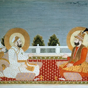 Indian Art: "Representation of Mohammed Shah (1702-1748