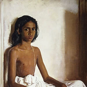 An Indian Boy, 1927 (oil on canvas)