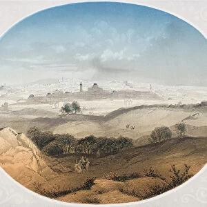 Jerusalem, engraved by Albert Henry Payne (1812-1902) frontispiece to The Life