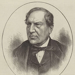 The late Charles Lever (engraving)