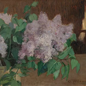 Lilac (oil on canvas)