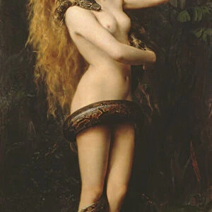 Lilith, 1887 (oil on canvas)