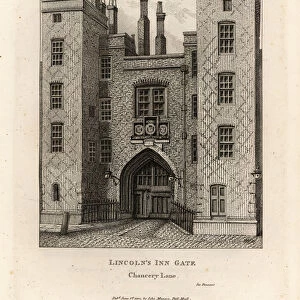 Lincolns Inn Gate, Chancery Lane, London