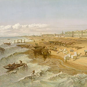Madras, from India Ancient and Modern, 1867 (colour litho)