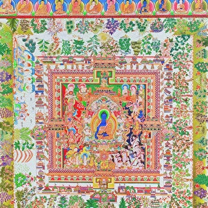 Medicine Buddha Mandala, Nepal (painting)