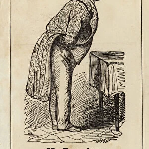 Mr Brownlow from Oliver Twist (engraving)