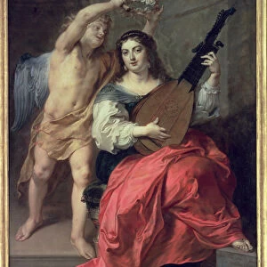 Music and Love, 1652 (oil on canvas)