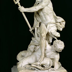 Neptune Calming the Waves, 1757 (marble)