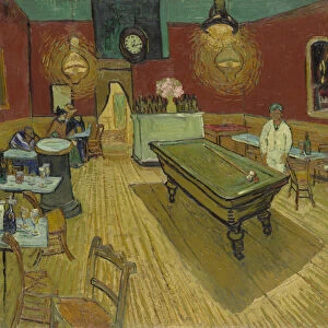 The Night Cafe, 1888 (oil on canvas)