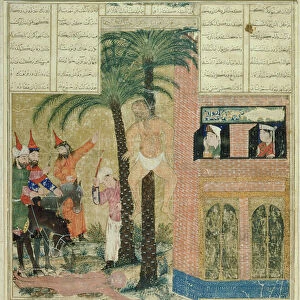 Page from the Demotte manuscript of the Shahnama (Book of Kings)