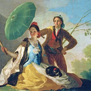 The Parasol, 1777 (oil on canvas)
