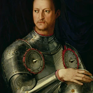 Portrait of Cosimo I (1519-74) de Medici (tempera on panel)