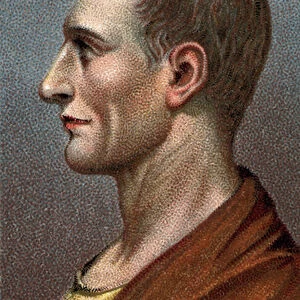 Portrait of Jules Cesar - Julius Caesar - From series "Leaders of Men"