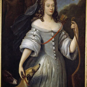 Portrait of Louise Francoise de la Baume le Blanc (Louise Francoise de la Valliere