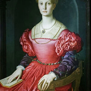Portrait of Lucrezia Panciatichi, 1541-45, (oil on wood panel)