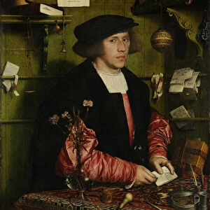 Portrait of the Merchant George Gisze, 1532 (oil on oakwood)