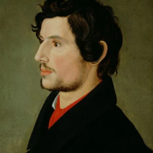Portrait of Otto Sigismund Runge (1806-39) (oil on panel)