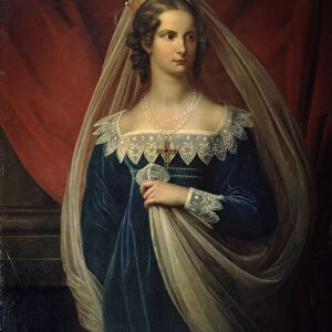 Portrait of Princess Charlotte von Preussen, 1817 (oil on canvas)
