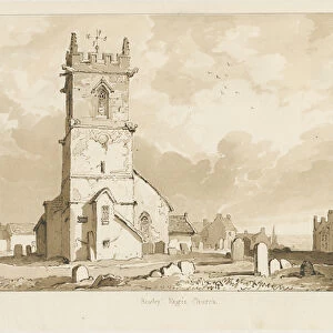 Rowley Regis Church: sepia drawing, 1837 (drawing)