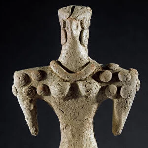 Statuette of a woman with square shoulder from central Turkmenistan, 4000-3700 BC