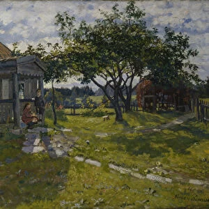 Summer day, 1886 (oil on canvas)