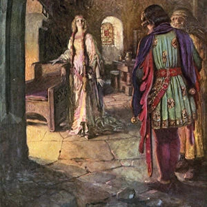 Tennyson, The Marriage Of Geraint (colour litho)