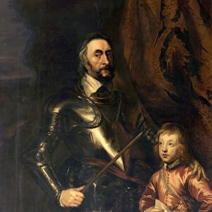 Thomas Howard, Earl of Arundel, and His Son Lord Maltravers (oil on canvas)