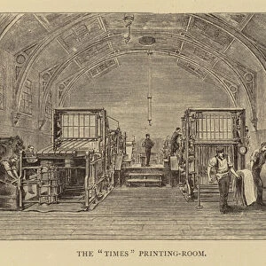 The "Times"Printing-Room (engraving)