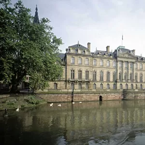 View of the facade of the Palais de Rohan in Strasbourg. 1731-1742