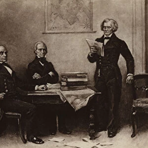 Webster, Clay and Calhoun (photogravure)