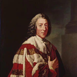 William Pitt, 1st Earl of Chatham, 1772 (oil on canvas)