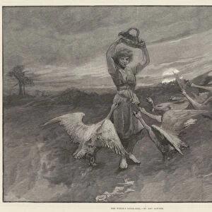 The Witchs Goose-Girl (engraving)