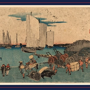 1797-1858 1832 1836 21. 6 34. 2 Ando Hiroshige