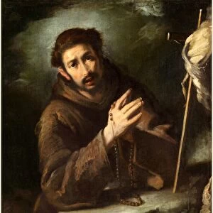 Bernardo Strozzi, Italian (1581-1582-1644), Saint Francis in Prayer, c. 1620-1630