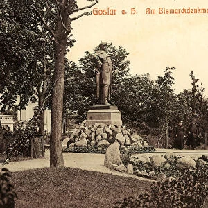 Bismarck-Denkmal Goslar 1908 Lower Saxony Am Bismarck