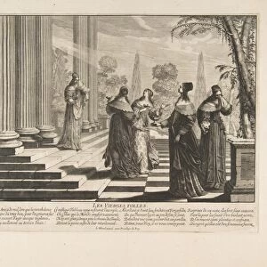 Foolish Virgins Rejected ca 1635 Etching early state