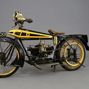 1920 Wooler motorcycle. Creator: Unknown