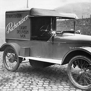 1921 Richardson light delivery van. Creator: Unknown