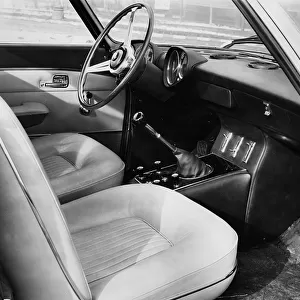 1963 Alfa Romeo 2600 Coupe Speciale interior by Pininfarina. Creator: Unknown