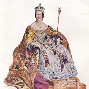 Alexandrina Victoria Queen of England, 1838, (1902). Artist: Edmund Thomas Parris