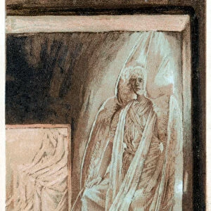 The Angel of the Lord on the stone of the sepulchre, 1897. Artist: James Tissot